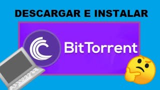 ✅Cómo DESCARGAR BitTorrent GRATIS para PC 2022 💙 WINDOWS 10 3 [upl. by Ylagam]