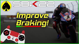 SBK 22  How To Improve Braking  Helpful Tips [upl. by Jedidiah]