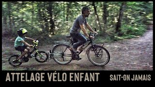 Attelage vélo enfant  FollowMe Tandem [upl. by Nirot]