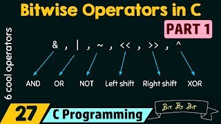 Bitwise Operators in C Part 1 [upl. by Adnarb]