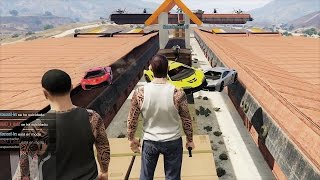 ZENTORNO VS RUNNERS EN GTA V [upl. by Arinaj]