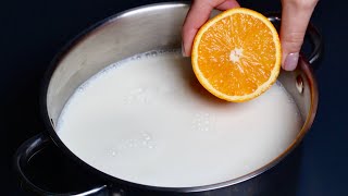 Jeder sucht nach diesem Rezept Nur Milch und Orange Gesundes Rezept [upl. by Nosremaj]