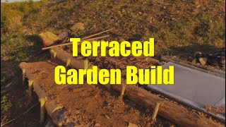 Low Budget Terraced Garden Build [upl. by Ithsav]