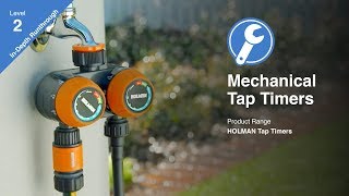 Holman Mechanical Tap Timer Range [upl. by Arty]