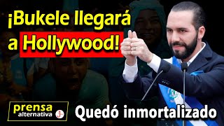 RUMBO A HOLLYWOOD Bukele estrenó película sobre  Charla con Margarita [upl. by Nnorahs]