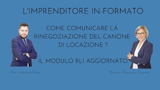 Come COMUNICARE la RINEGOZIAZIONE del canone di LOCAZIONE allAgenzia delle Entrate [upl. by Yaya]