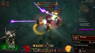 Diablo 3  Rank 1 H90 Frenzy Barb  Rank 5 Barb Overall  Season 33 [upl. by Elleret]