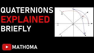 Quaternions EXPLAINED Briefly [upl. by Jeanine]