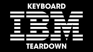 IBM POS Keyboard Teardown [upl. by Paradies]