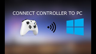 Connect XBOX One Controller To PC Bluetooth Wirelessly [upl. by Lizzy]