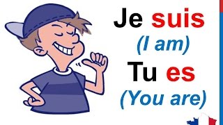 French Lesson 13  ÊTRE TO BE Verb Conjugation Present tense  Conjugaison Indicatif présent [upl. by Nike]