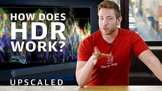 HDR10 Dolby Vision and HLG How does high dynamic range video work  Upscaled [upl. by Avan630]