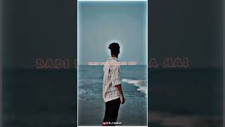 Beach bhawar kashti badi dur kinara Hai  Bheegi palko par bas Naam viral lyrics slowed lofi [upl. by Osric203]