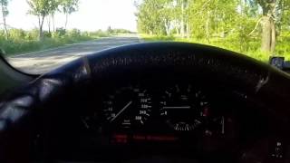 Разгон 0100 кмч BMW E34 M50 25 с прошивкой AC Schnitzer с 4000 обмин [upl. by Eelynnhoj93]