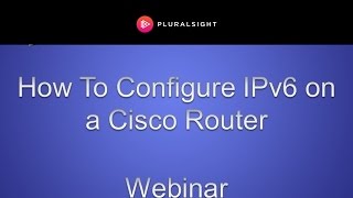 How To Configure IPv6 on a Cisco Router [upl. by Yanrahs]