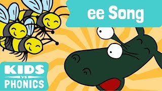 ee  Fun Phonics  Made by Kids vs Phonics [upl. by Kcorb182]