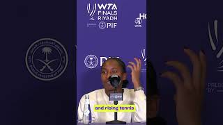 Coco Gauff Press Conference Inspiring the Next Generation in Riyadh wtafinalsriyadh wta tennis [upl. by Niai]