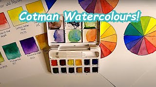 Winsor amp Newton Cotman Watercolor Review  First Impressions  Student Watercolour Paint [upl. by Adnamor]