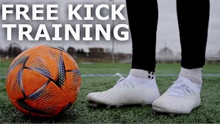 Training amp Free Kicks in Adidas Predator Accuracy1 [upl. by Novart]