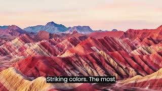 Exploring the Rainbow Mountains of Zhangye Danxia China [upl. by Analiese]