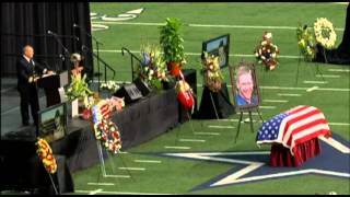 Chris Kyles Memorial at Cowboys Stadium FULL [upl. by Eiroc]