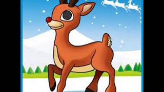 Rudolph the Red Nosed Reindeerquot Gene Autry w Lyrics [upl. by Rahas124]