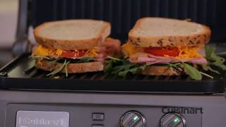 Panini Sandwich using the Cuisinart Griddler® Deluxe [upl. by Elohcin]