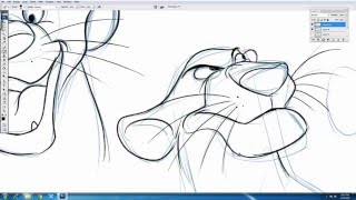 How to Draw Bagheera in Disneys Jungle Book [upl. by Enened]