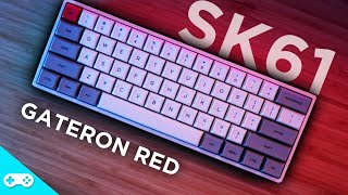 SK61 Review  The BETTER GK61 Part 1 Gateron Optical Red [upl. by Bricker229]