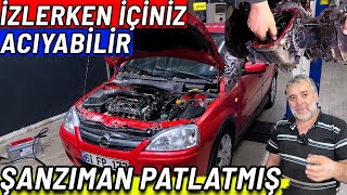 OPEL CORSA ŞANZIMANIN HER YERİ PARÇALANMIŞ  Dişliler Yok Olmuş Resmen  F Arızası [upl. by Esialb]