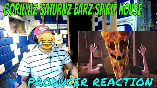 Gorillaz Saturnz Barz Spirit House  Producer Reaction [upl. by Adnohsor]