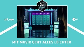 Mit Musik geht alles leichter Extended Version  NEO MAGAZIN ROYALE mit Jan Böhmermann  ZDFneo [upl. by Atirak]