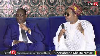 Condoléance  Les témoignages de Macky Sall chez Sidy Lamine Niasse [upl. by Clarhe]