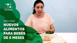 Alimentación complementaria para bebés de 6 meses  Baby led weaning [upl. by Cleopatre68]