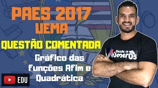 UEMA  PAES 2017  Questão 41 Comentada de Matemática PRIMEIRO DIA [upl. by Ellirehs]