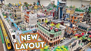 Creating a NEW LEGO CITY LAYOUT [upl. by Fernande]