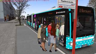 OMSI 2  CapaCity L Hamburg Bus Gameplay 4K [upl. by Notlew]