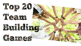 Top 20 Corporate Team Building Games  Team Building Activities [upl. by Halimak]