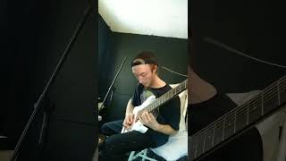 Soloing like shirtless guy JimmieRex666 metal guitar [upl. by Leontina]