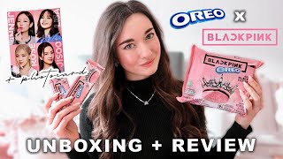 Unboxing Oreo x Blackpink Collaboration 💗  BLACKPINK PHOTOCARD [upl. by Robson975]