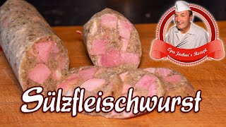 Sülzfleischwurst selber machen  Opa Jochens Rezept [upl. by Mencher]