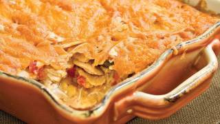 Quick Fix Light King Ranch Chicken Casserole  Southern Living [upl. by Sofko]