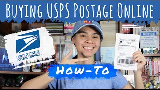 How To Buy USPS Postage Online amp Print Your Own Shipping Labels ClickNShip [upl. by Felic138]