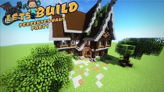 PERFEKTES HAUS in Minecraft bauen  Tutorial [upl. by Claybourne]