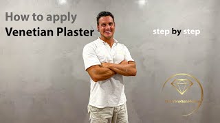 How to apply Venetian Plaster Step by step Guide [upl. by Mogerly]