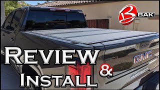 BakFlip MX4 Truck Bed Tonneau Cover Installation 2019  2020 GMC Sierra [upl. by Zohar728]