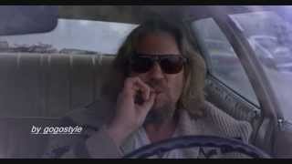 The Big Lebowski  Car Crash Scene HD [upl. by Rist28]