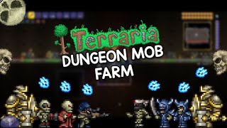 How To Make Your Own DUNGEON MOB FARM in Terraria Infinite Ectoplasm [upl. by Cis]