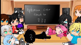 Aphmau charecters react to  With  Part 1 go watch part 2 😊 [upl. by Redvers]