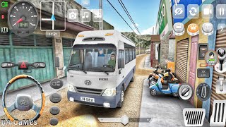 Minibus Simulator Vietnam 1 MiniBus First Look Hyundai Country  Bus Games  MiniBus Android Game [upl. by Suissac332]